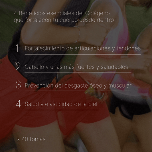 Colágeno Hidrolizado con Magnesio, Vitamina C y Ácido Hialurónico - motivoclub Suplementos Deportivos de motivoclub | Motivo Club