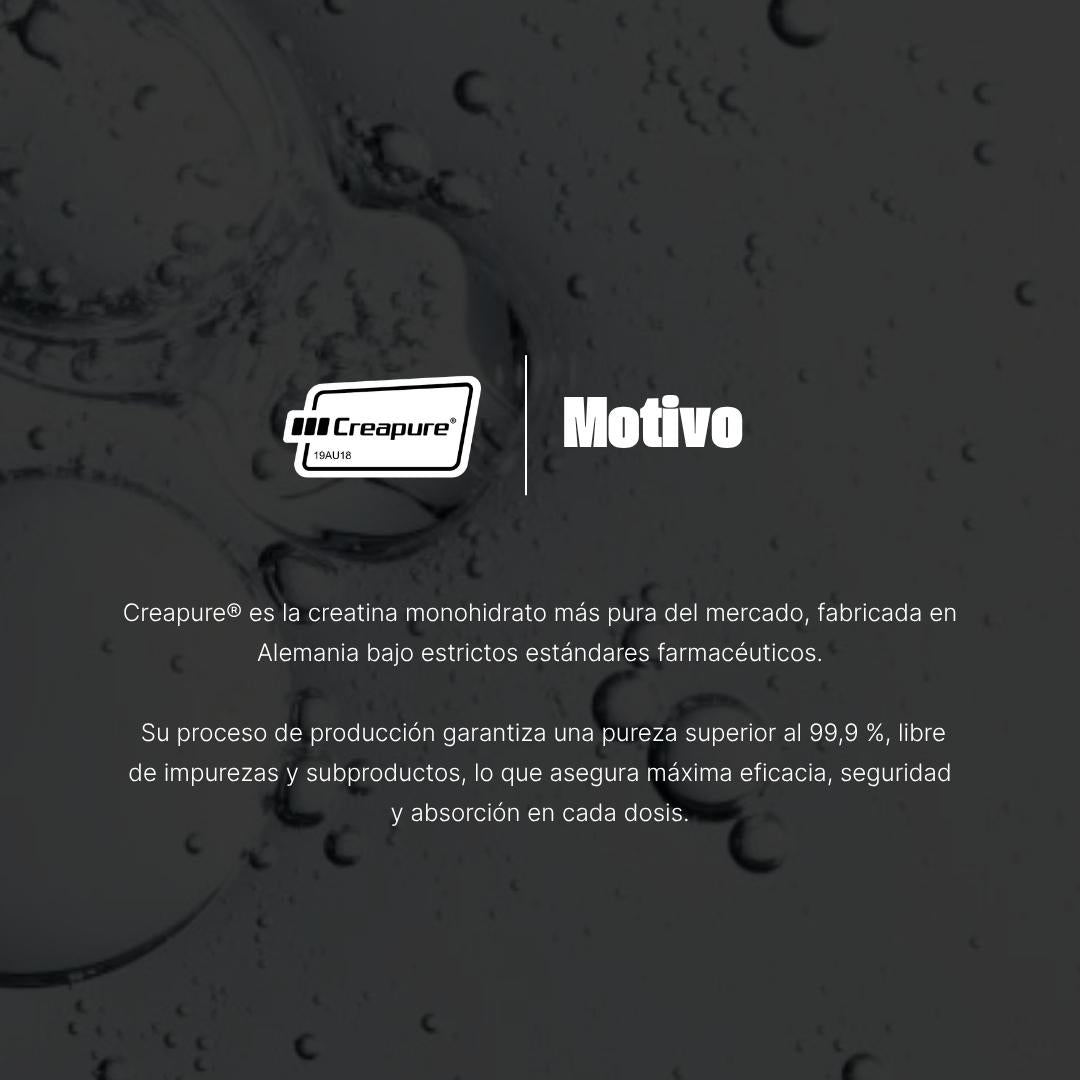Creatina Creapure® Monohidrato | Máxima Pureza Fabricada en Alemania - motivoclub Suplementos Deportivos de motivoclub | Motivo Club