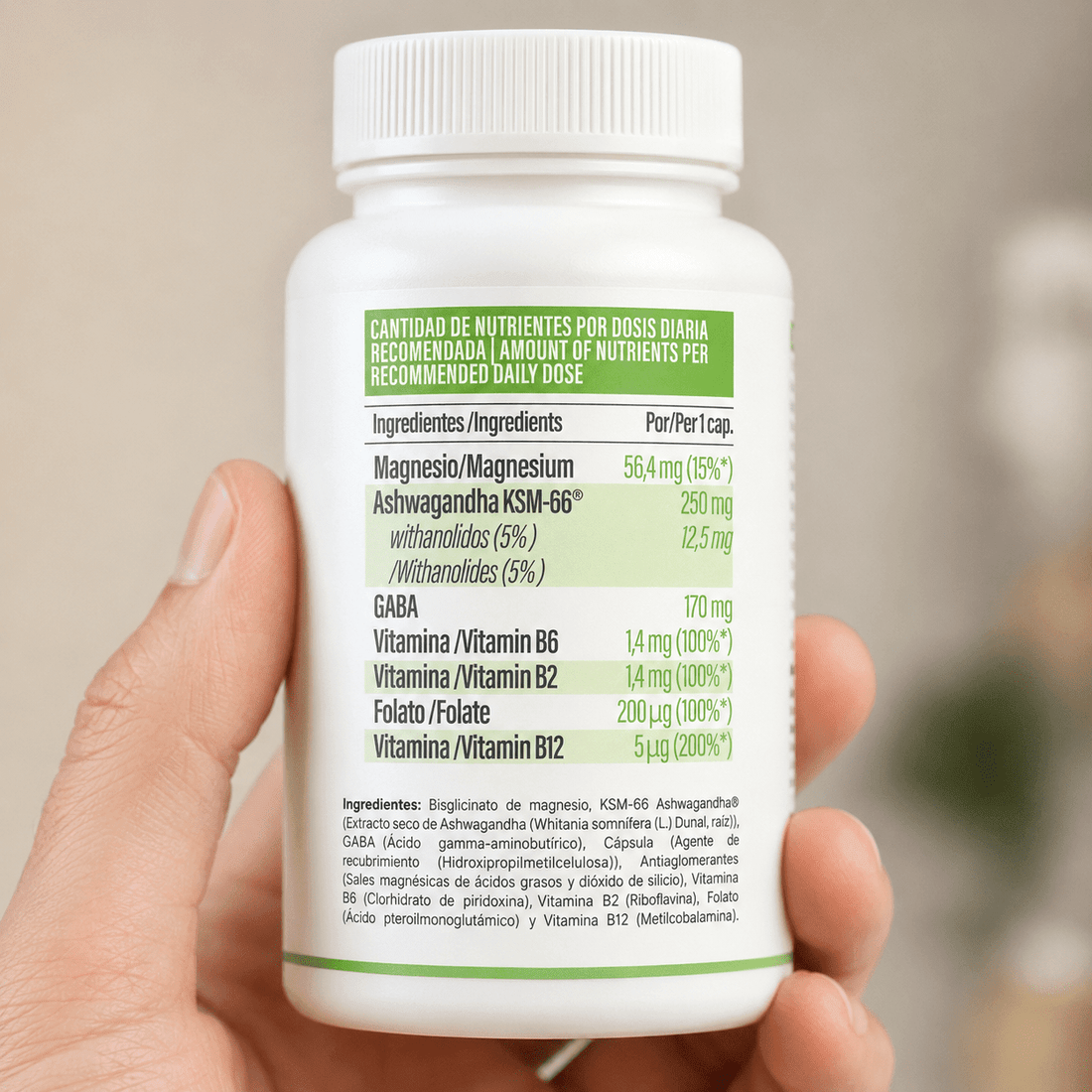 Cómo leer una etiqueta de suplementos - Motivo Club