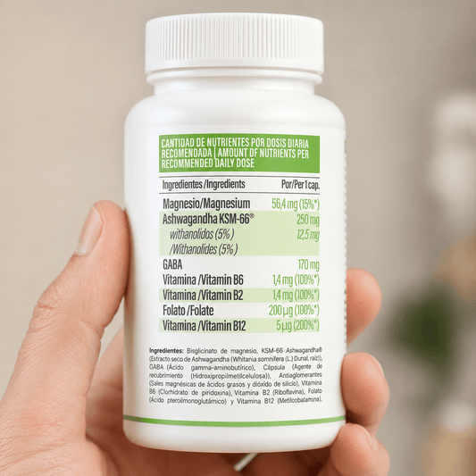 Cómo leer una etiqueta de suplementos - Motivo Club
