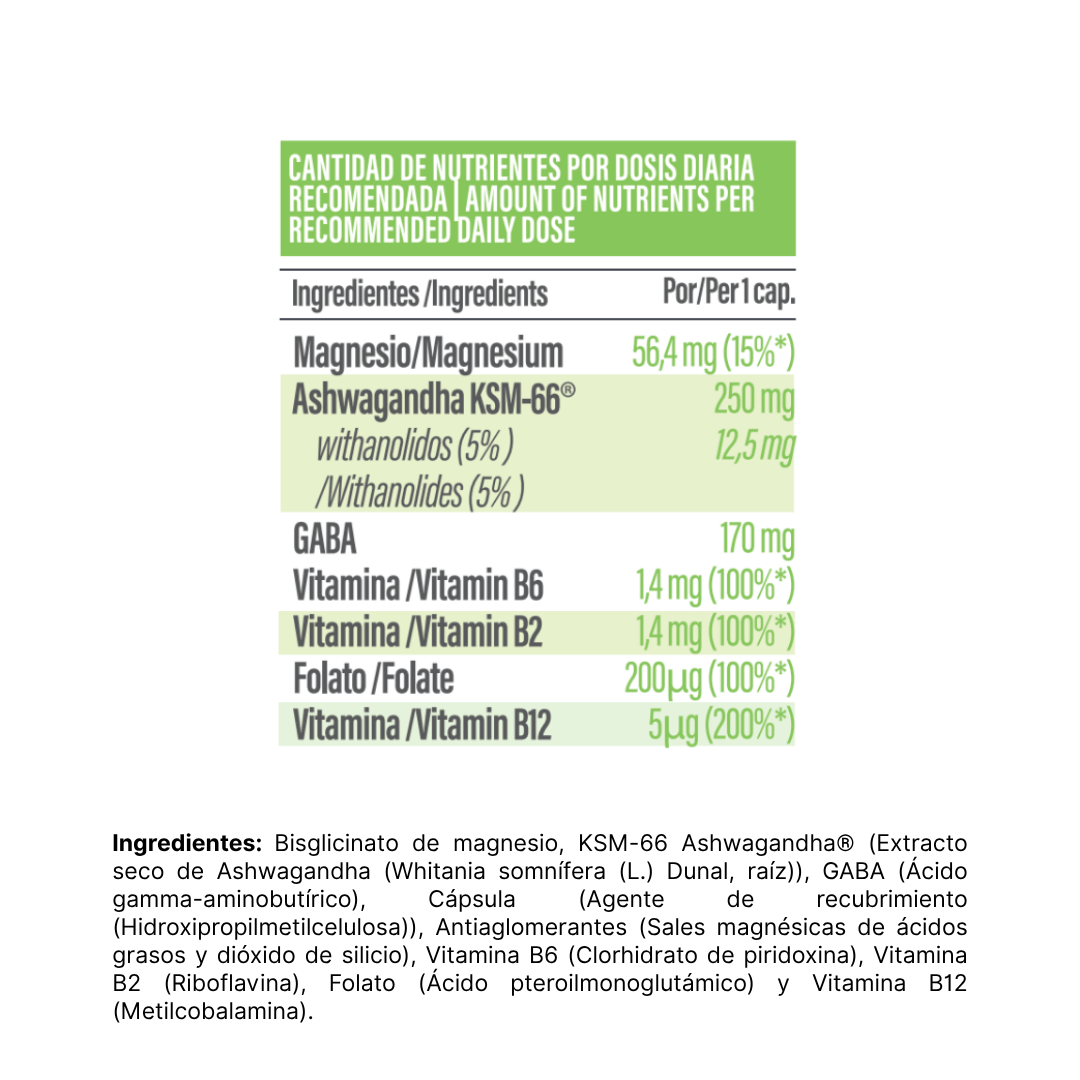 Ashwagandha KSM - 66® | Extracto Raíz Completa Certificado Clínicamente - motivoclub Suplementos Deportivos de motivoclub | Motivo Club