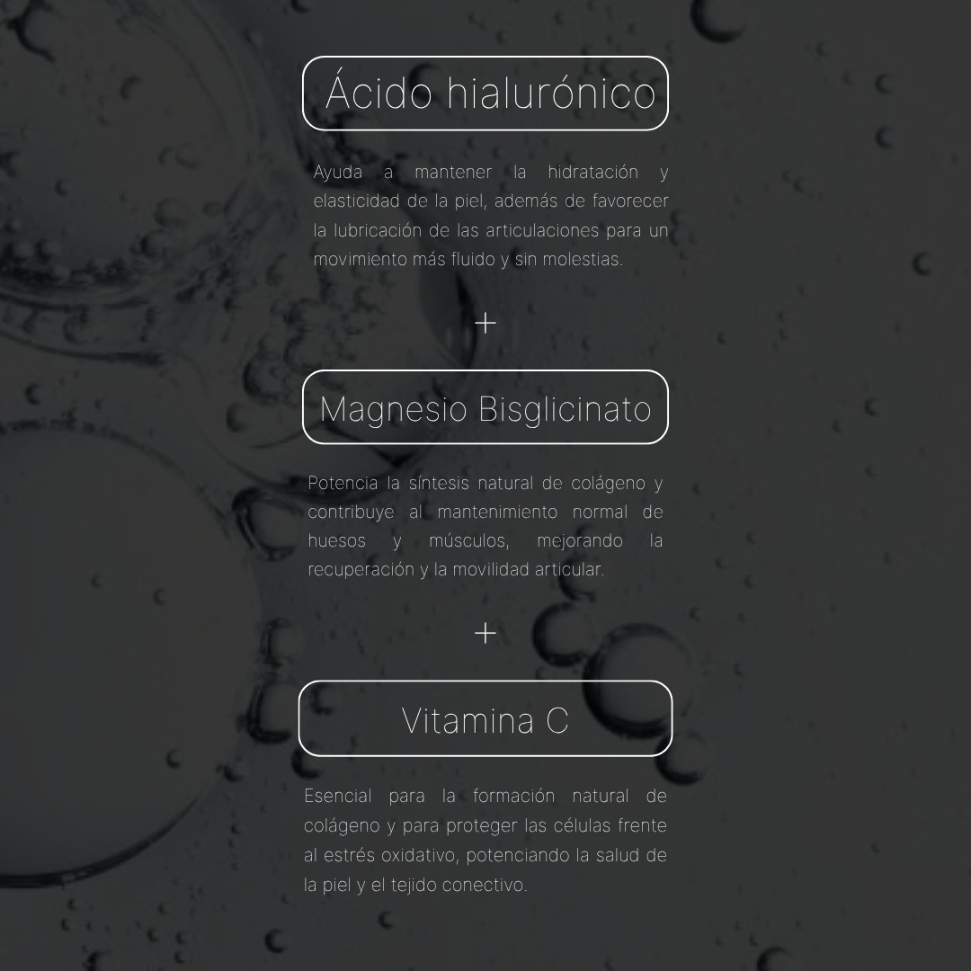 Colágeno Hidrolizado con Magnesio, Vitamina C y Ácido Hialurónico - motivoclub Suplementos Deportivos de motivoclub | Motivo Club