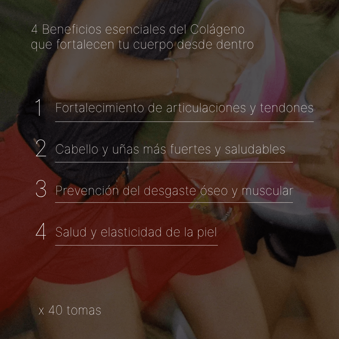 Colágeno Hidrolizado con Magnesio, Vitamina C y Ácido Hialurónico - motivoclub Suplementos Deportivos de motivoclub | Motivo Club