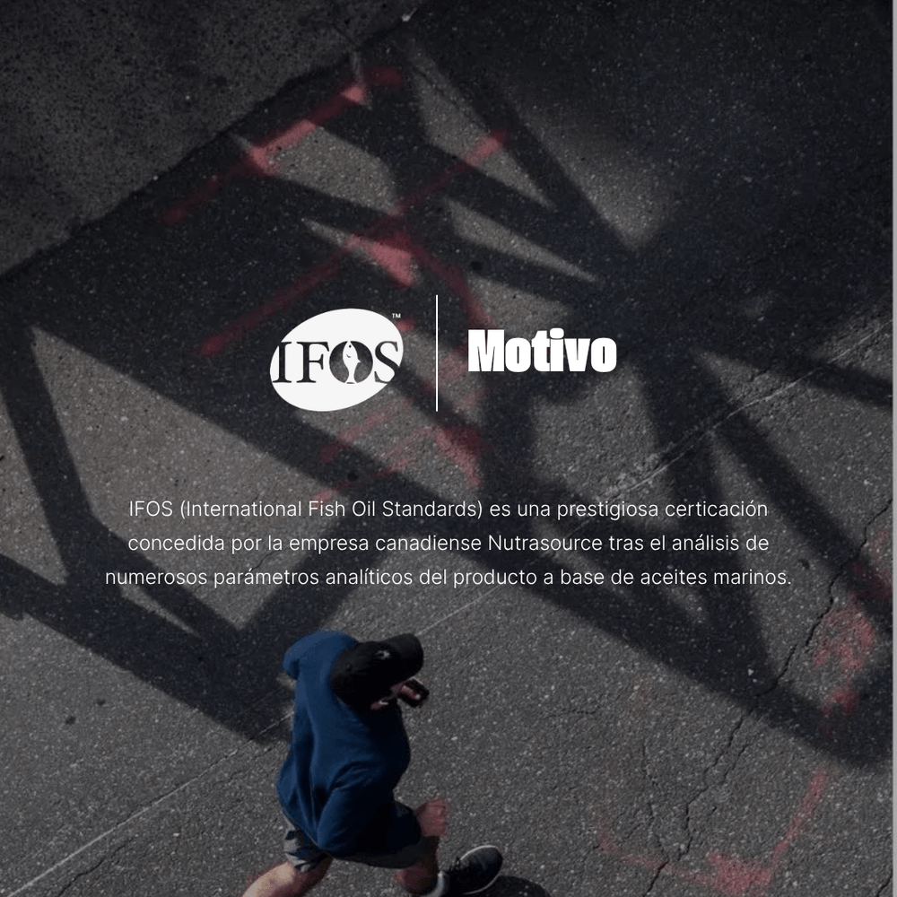 Omega 3 IFOS® | Aceite de Pescado Ultrapuro EPA y DHA Certificado