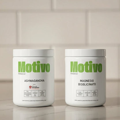 Pack Calm & Focus | Magnesio + Ashwagandha - motivoclub Suplementos Deportivos de motivoclub | Motivo Club