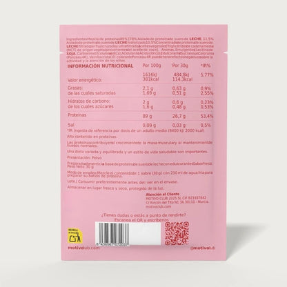 Proteína Isolate 90% | 30 Sobres Monodosis - Alta Pureza Sin Azúcar - motivoclub Suplementos Deportivos de motivoclub | Motivo Club
